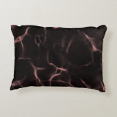Coussins Décoratifs Thème marbré rose et noir (Dos)
