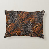 Coussins Décoratifs Tigre léopard tendance (Dos)