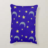 Coussins Décoratifs Tissu du ciel couché - bleu (Dos(Vertical))