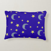 Coussins Décoratifs Tissu du ciel couché - bleu (Dos)