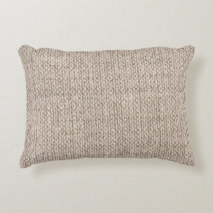 Coussins Décoratifs Tissu Tissé Motif Rustique