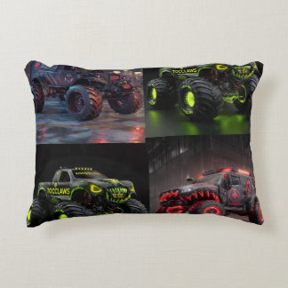 Coussins Décoratifs TOCOCLAWS Bête de marais : Monster Truck à crâne t