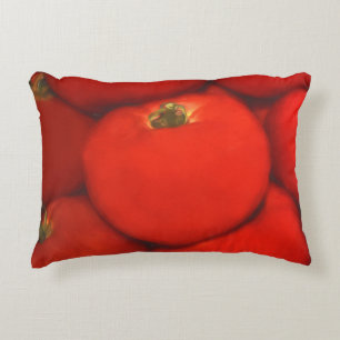 Coussins Décoratifs Tomates de jardin à la maison rouge juteuse
