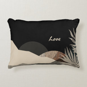 Coussins Décoratifs Tons de Terre Minimalistes Nature Abstraite