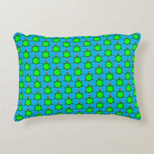 Coussins Décoratifs Tortue de Noël mignonne avec coquille de fleurs