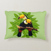 Coussins Décoratifs Toucan Duo Vert (Dos)