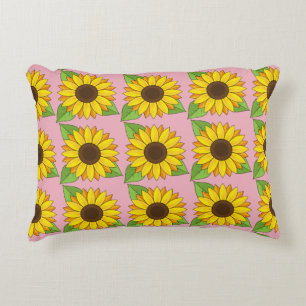 Coussins Décoratifs Tournesol