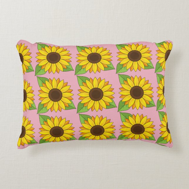 Coussins Décoratifs Tournesol (Devant)