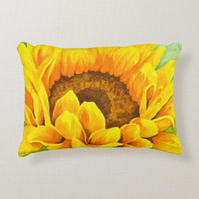 Coussins Décoratifs Tournesol (Devant)
