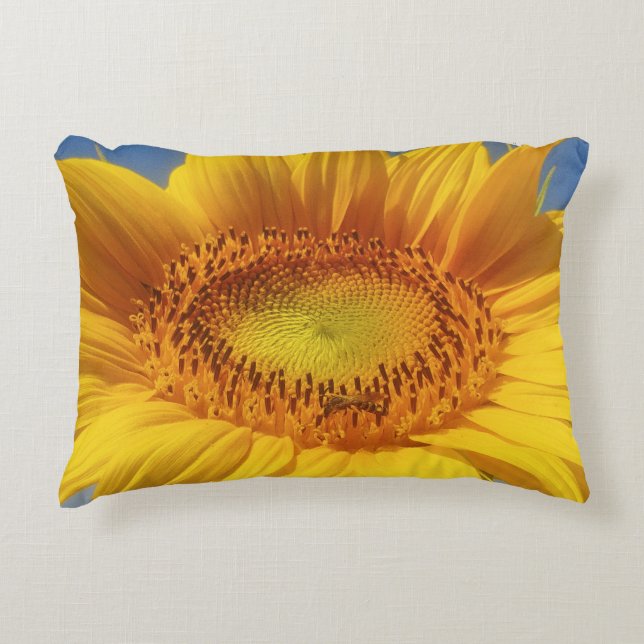 Coussins Décoratifs Tournesol jaune (Devant)