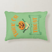 Coussins Décoratifs Tracer ou traiter les os croisés Halloween visage  (Devant)