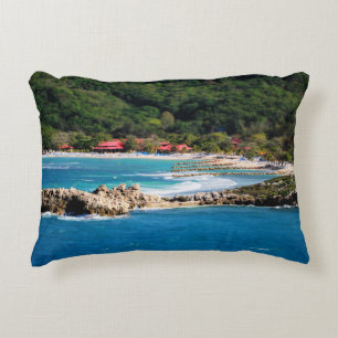 Coussins Décoratifs Tranquil Island Paradise Labadee Haïti