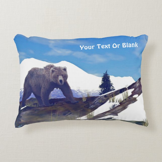 Coussins Décoratifs Treeline Grizzly (Devant)