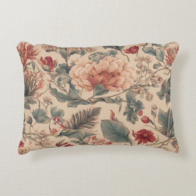 Coussins Décoratifs Tropical Vintage (Devant)