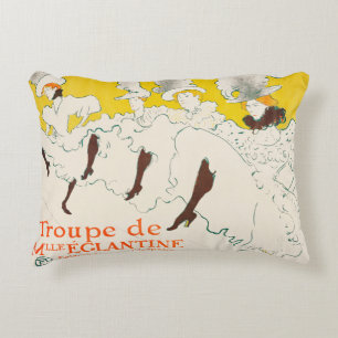 Coussins Décoratifs Troupe de Mademoiselle Eglantine, Toulouse Lautrec