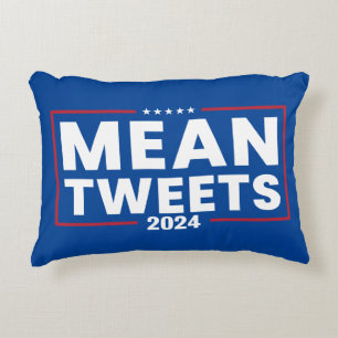 Coussins Décoratifs Trump 2024 Tweet Moyenne des élections