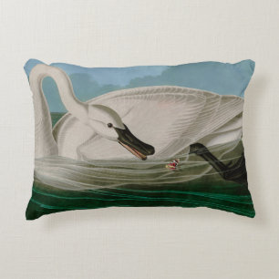 Coussins Décoratifs Trumpeter Swan Birds of America Audubon Print