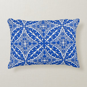 Coussins Décoratifs Tuiles marocaines - bleu et blanc de cobalt