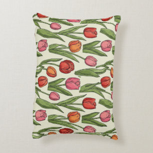 Coussins Décoratifs Tulipes rouges