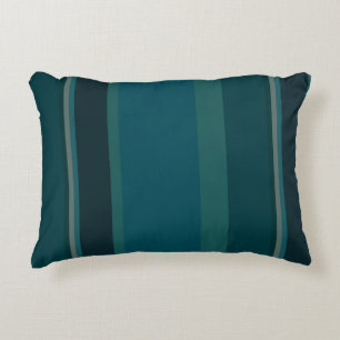 Coussins Décoratifs Turquoises bandes