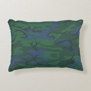 Coussins Décoratifs Twilight Camo Vert Jeter Oreiller