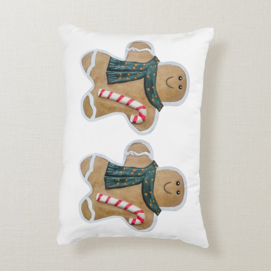 Coussins Décoratifs Two Snowman (Dos(Vertical))