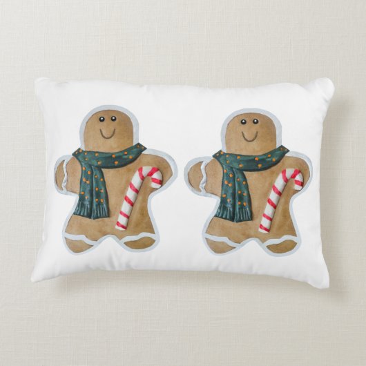 Coussins Décoratifs Two Snowman (Dos)