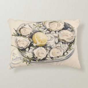 Coussins Décoratifs Un plat des huîtres 2012