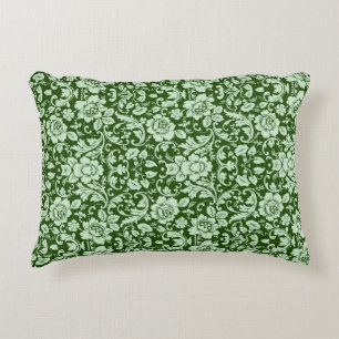 Coussins Décoratifs Une damassé florale antique