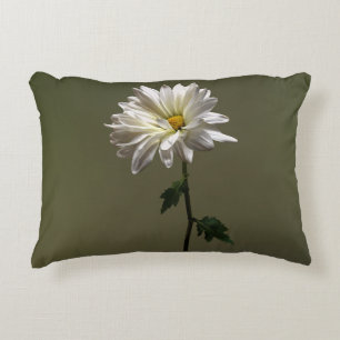 Coussins Décoratifs Une marguerite blanche