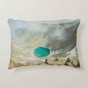 Coussins Décoratifs Une peinture à l'huile sur toile du plus haut somm