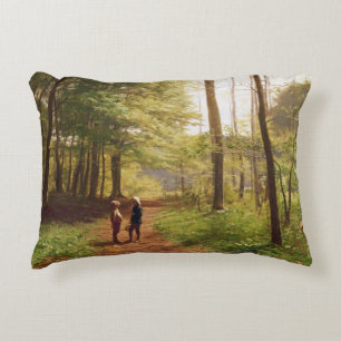 Coussins Décoratifs Une promenade dans la forêt