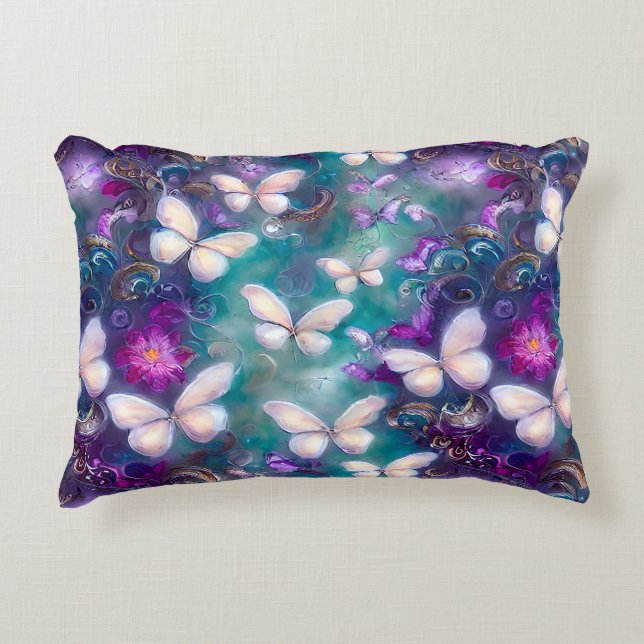 Coussins Décoratifs Une série mystique de papillons 1 (Devant)