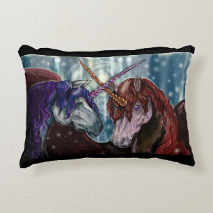 Coussins Décoratifs Unicornes des baies sauvages