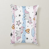 Coussins Décoratifs Unicorns and stars pattern (Dos(Vertical))