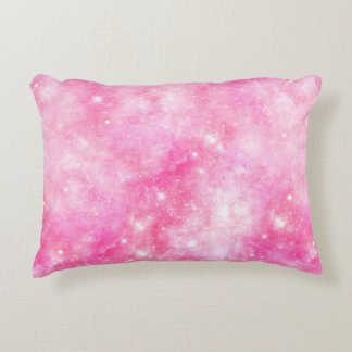 Coussins Décoratifs Univers de galaxie rose