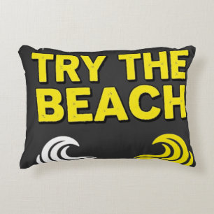 Coussins Décoratifs  Vacances drôles à la plage