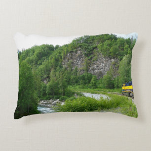 Coussins Décoratifs Vacances en train Denali Express Alaska Photograph