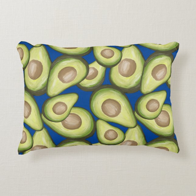 Coussins Décoratifs Végétal Cuit Gourmet Avacados (Devant)