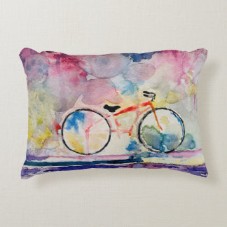 Coussins Décoratifs Vélo aquarelle