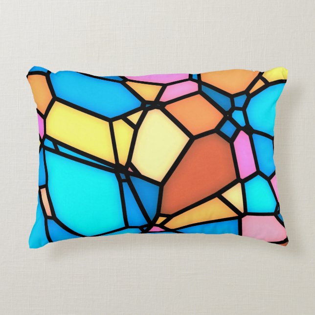Coussins Décoratifs Verre multicolore  (Devant)