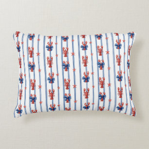 Coussins Décoratifs Vie marine nautique, Terre de liberté,