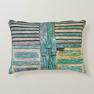 Coussins Décoratifs vieille porte vintage en bois