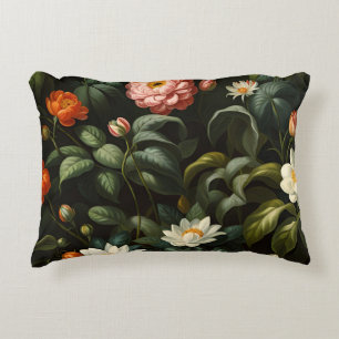 Coussins Décoratifs Vieille vie botanique de jardin de fleurs nature m