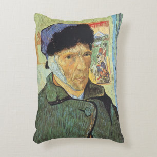 Coussins Décoratifs Vincent van Gogh - Autoportrait avec l'oreille ban