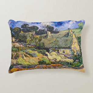 Coussins Décoratifs Vincent Van Gogh - Chaumières à Cordeville