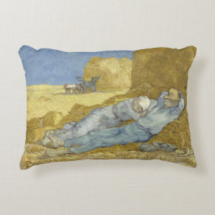 Coussins Décoratifs Vincent van Gogh - La Siesta (après Millet)