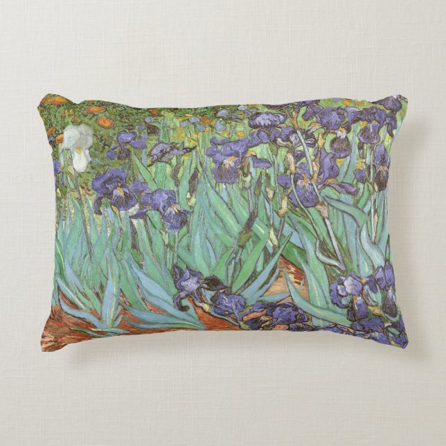 Coussins Décoratifs Vincent van Gogh - Les Iris (Devant)