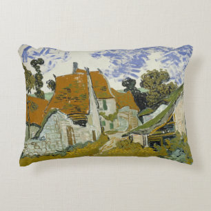 Coussins Décoratifs Vincent van Gogh - Rue à Auvers-sur-Oise