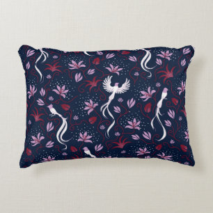 Coussins Décoratifs vintage paradis oiseau répétition sans couture m